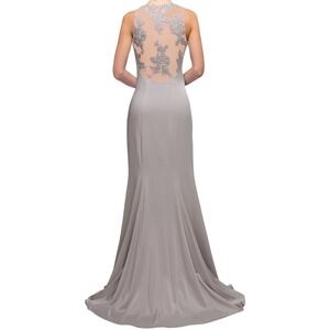 NWT Dancing Queen Sleeveless Sequin Embellished Formal Long Dress Gown‎ Size XS